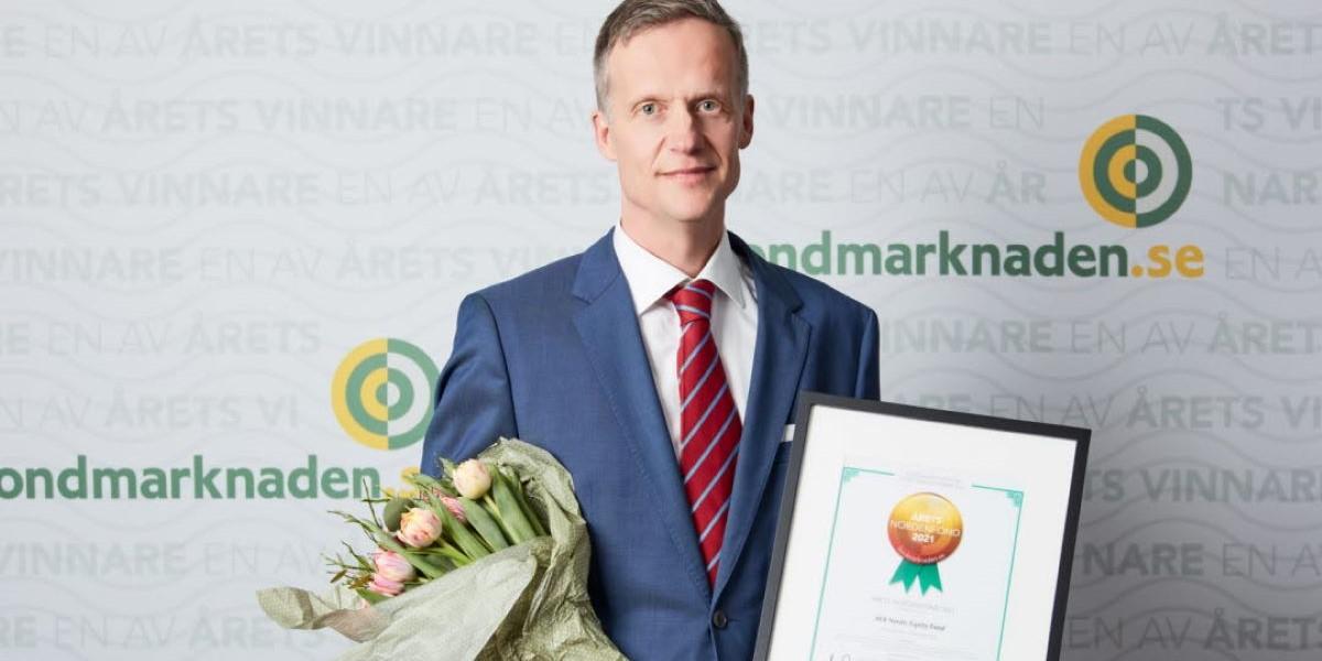 Tommi Saukkoriipi, förvaltare på SEB:s Swedish Value fond har vunnit många priser för sina resultat.