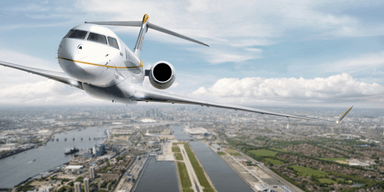 Det räcker inte med ett privatflyg, det ska gå snabbt också. (Foto: Bombardier)