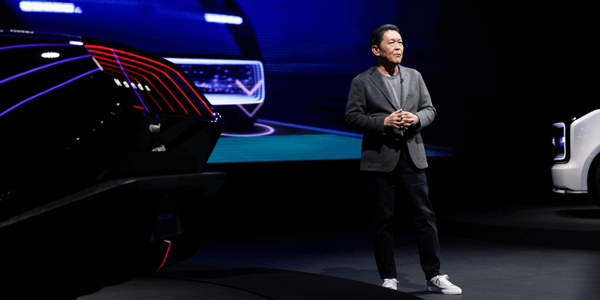 Shinji Aoyama, styrelseledamot, vice vd och representativ chef, Honda Motor Co. (Foto: Ryan Sun/AP/TT)