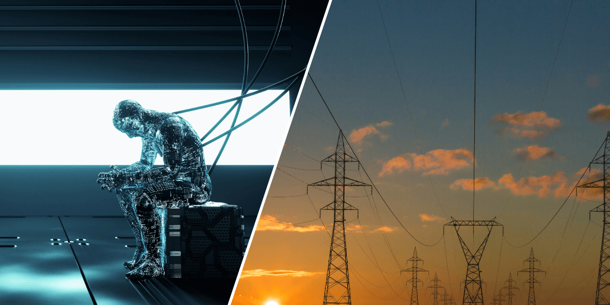 Oron för elpriserna hänger på den stora förbrukningen från stora datacenter. (Foto: Getty Images och Matthew Henry on Unsplash)