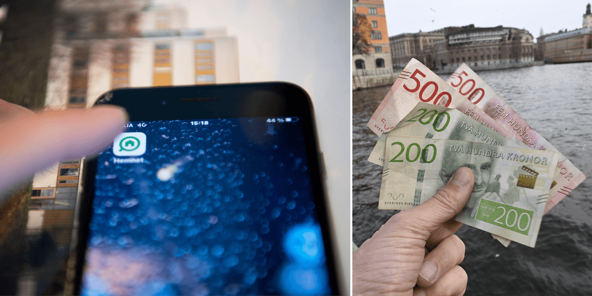 Kontanterna försvinner