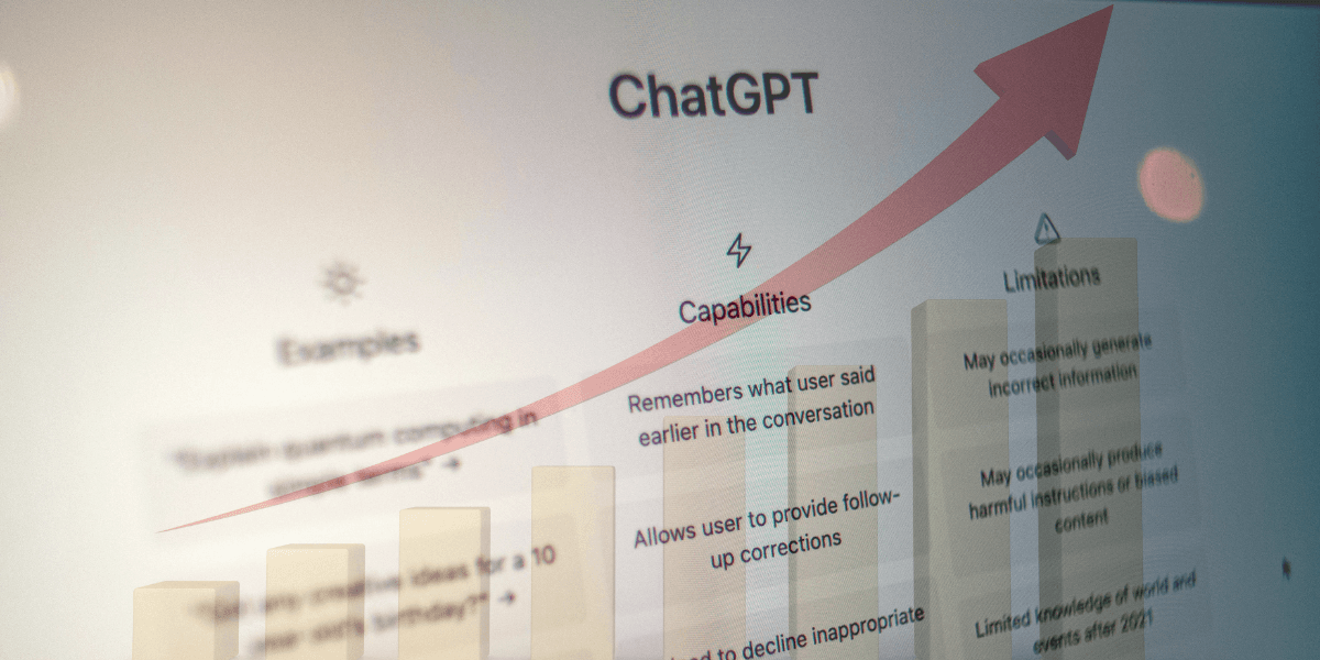 Mobilappen gör succé för ChatGPT. (Foto: Emiliano Vittoriosi on Unsplash och Canva)