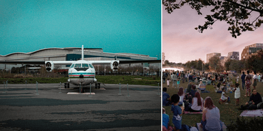 Flygplatsen ska förvandlas till en helt ny stadsdel för över 50 000 invånare